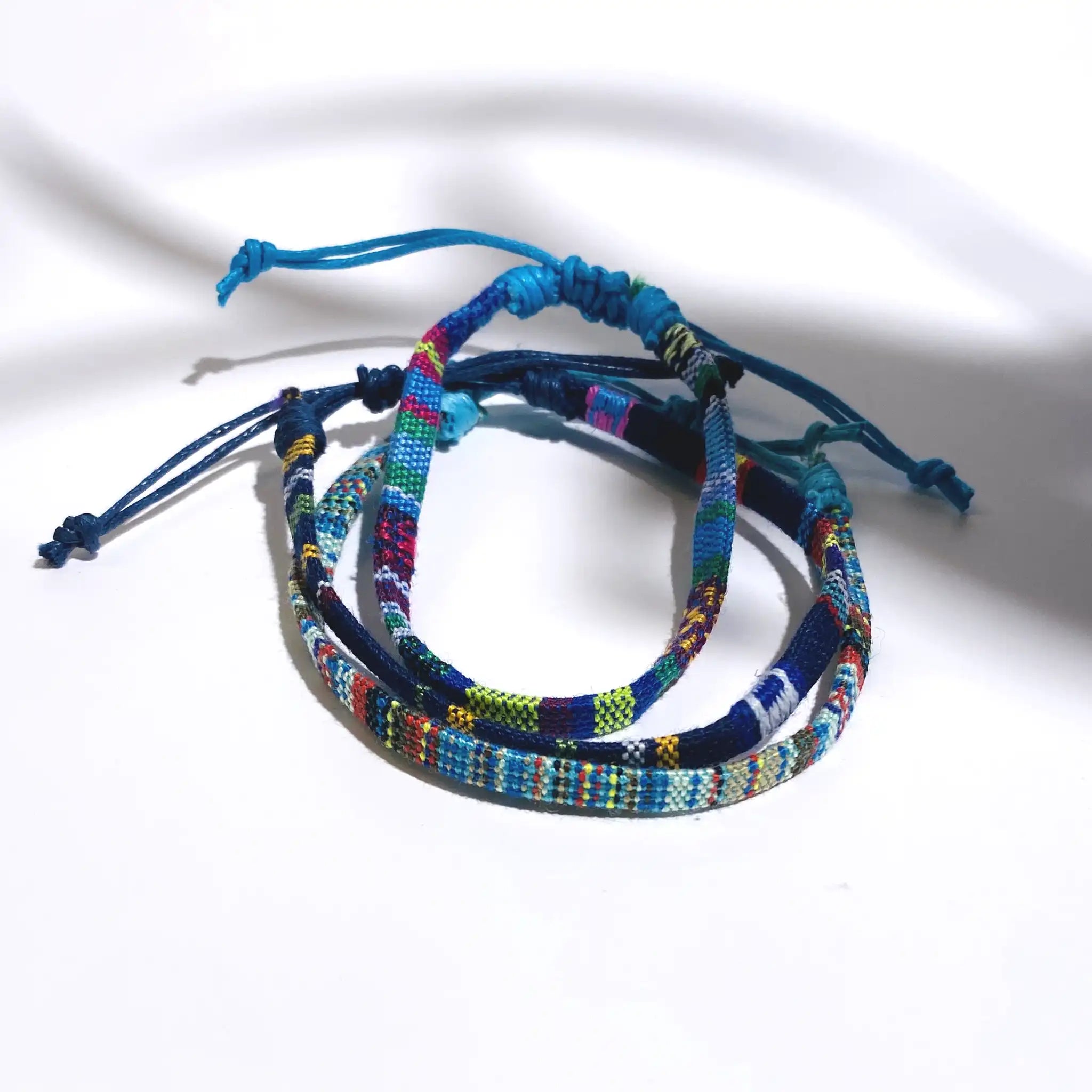 Adjustable Natural Stone Beads Beaded Rope Bracelet - Temu